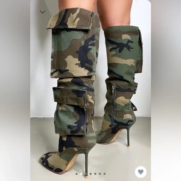 Camo cargo boots - Picture 2 of 7